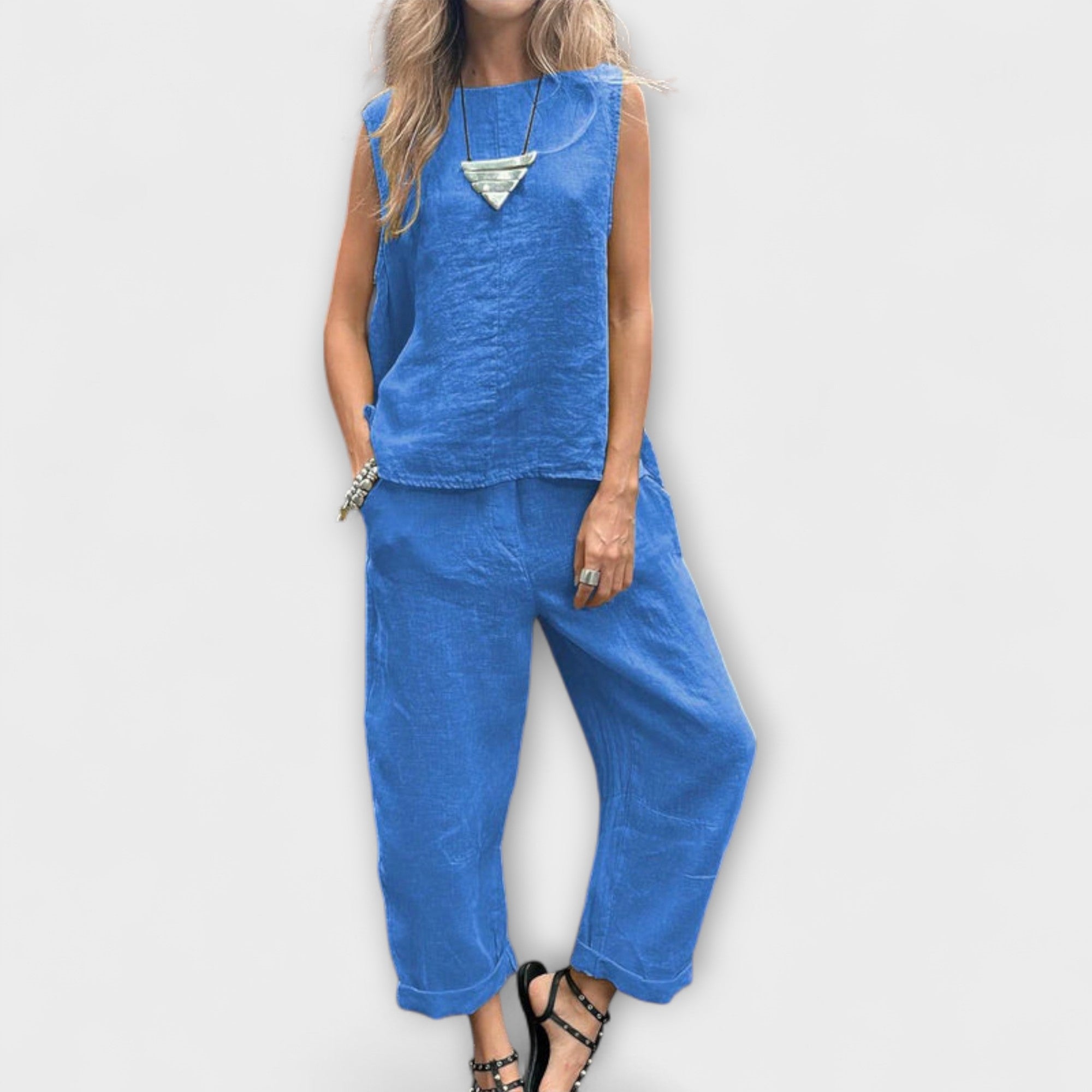 Bomull och lin Outfit