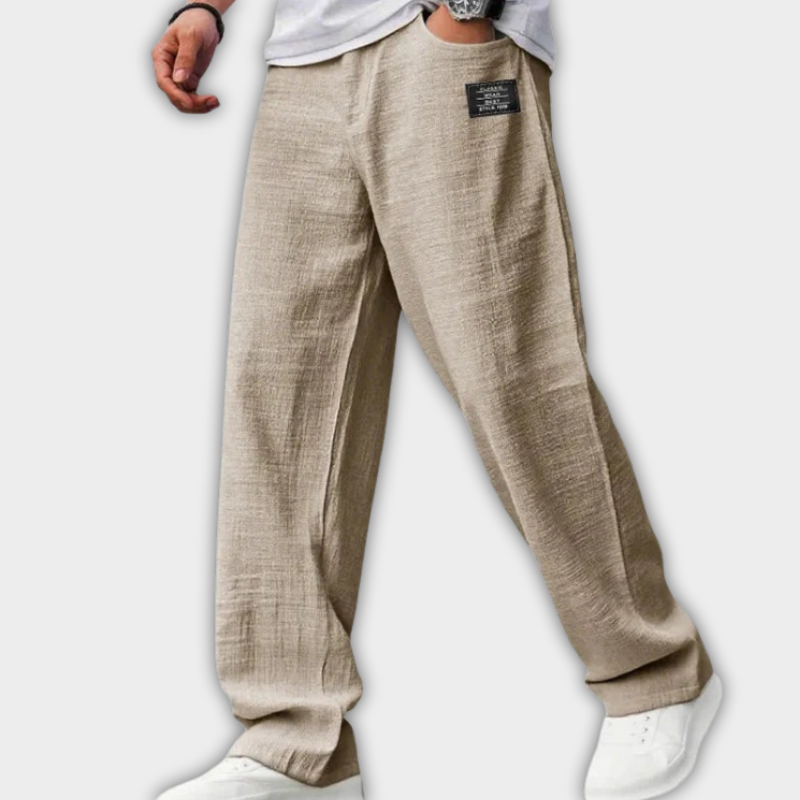 Lätt byxa i regular fit