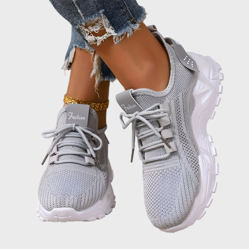 Magdaléna Eleganta Ortopediska Sneakers för Dagskomfort