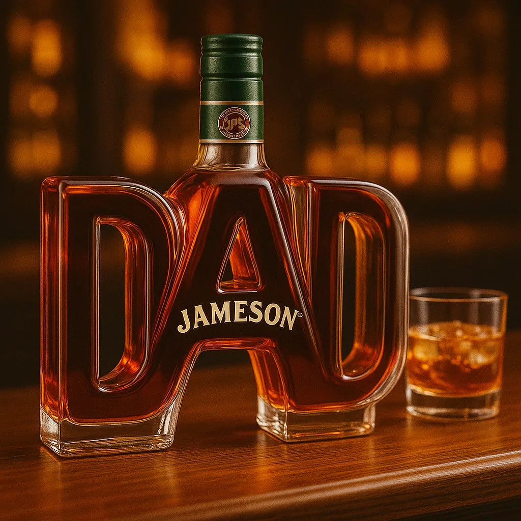 Jack Daniel's Whisky Bottle - Father's Day Edition