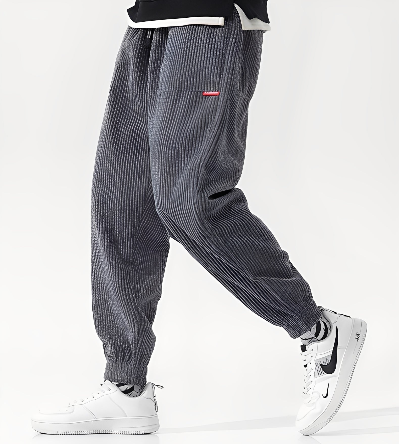 Perseu - Elegant Velour Joggingbyxor
