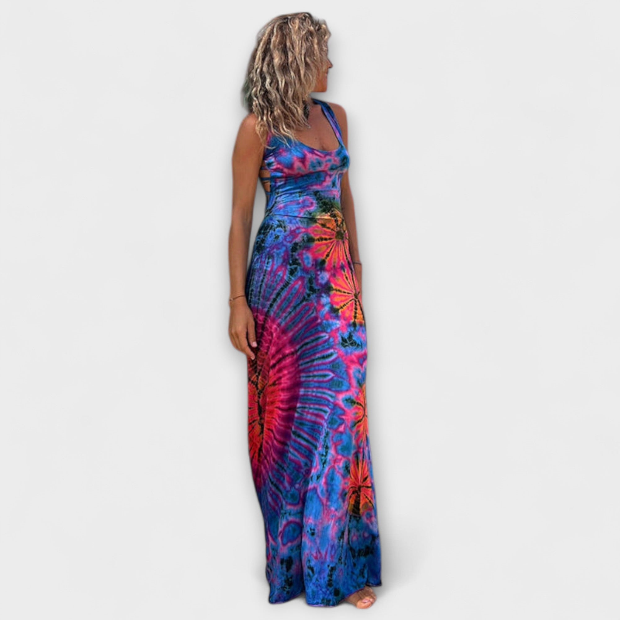 La Bamba Tie-Dye Maxi Dress