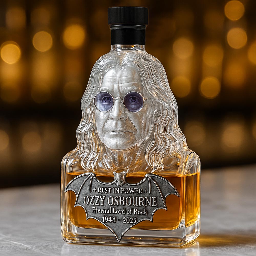 Eternizat i glas — Whiskyglas hyllande Ozzy Osbourne