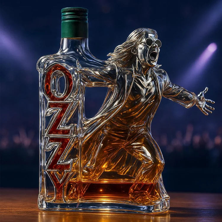 Eternas Skri — Ikonisk Whiskyflaska Hyllande Ozzy Osbourne