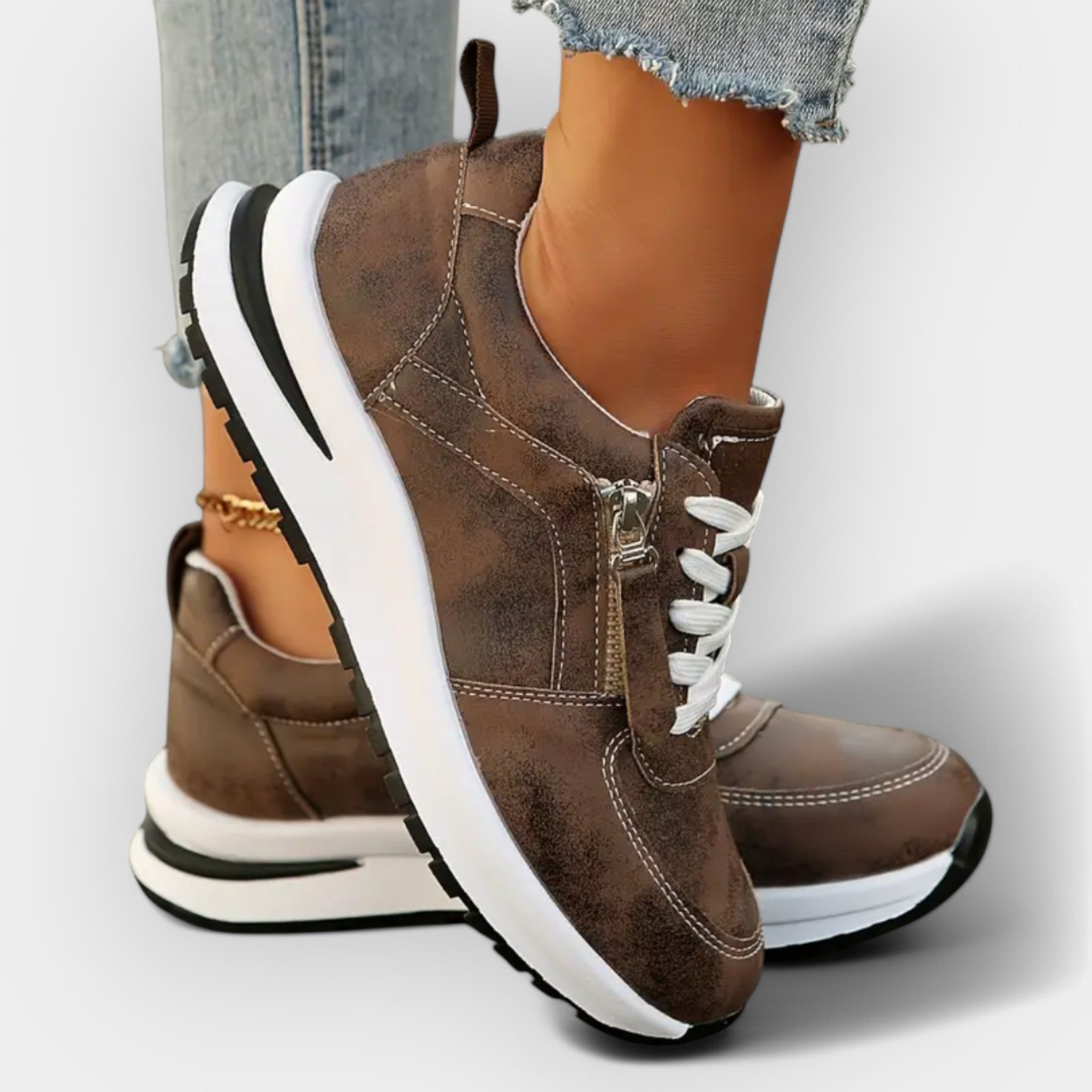 Lucie Anatomiska Sneakers för Urban Livsstil
