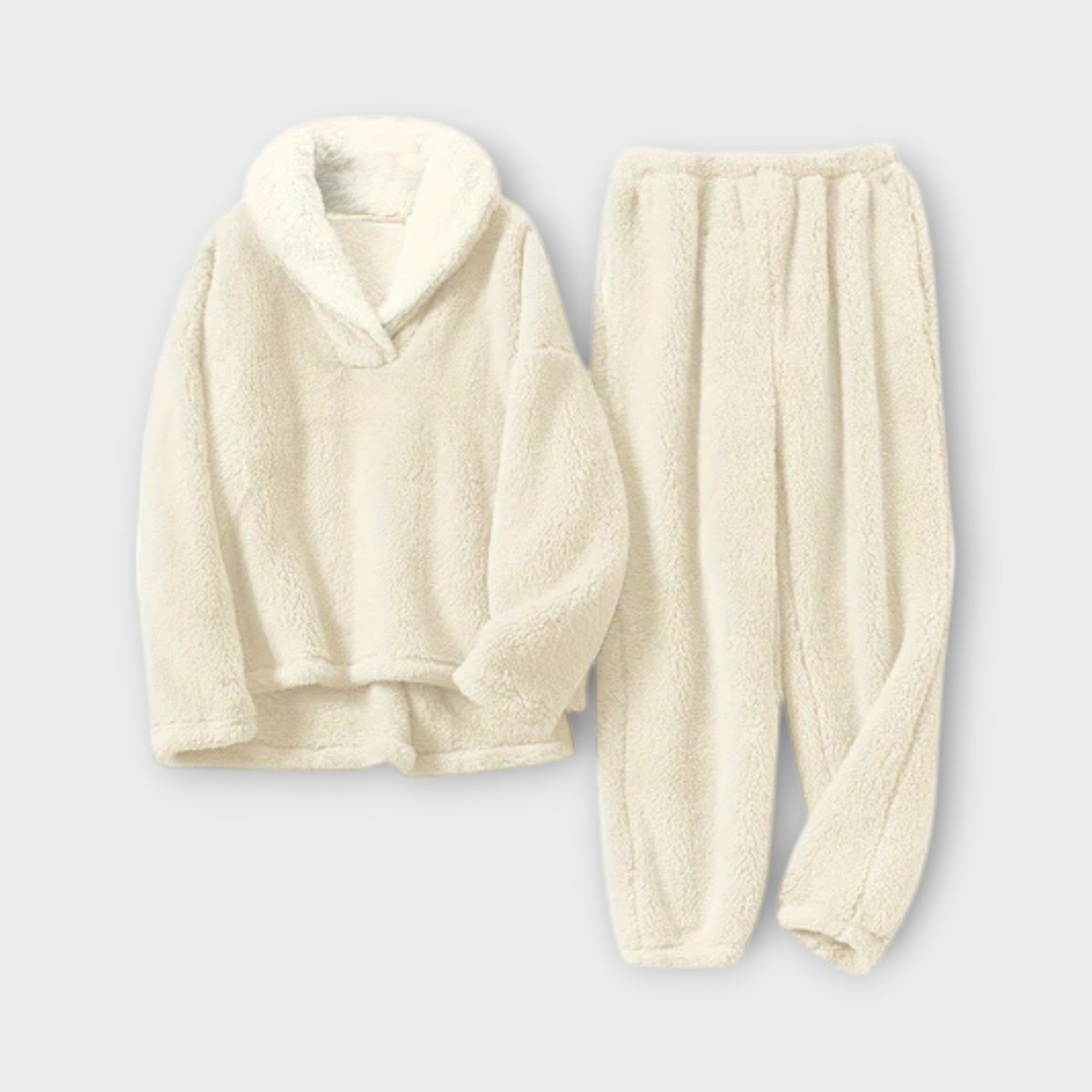Uppvärmda flanellset