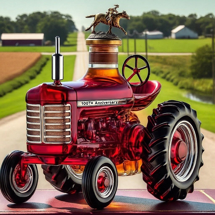 100-Year Farmall Whisky Flask