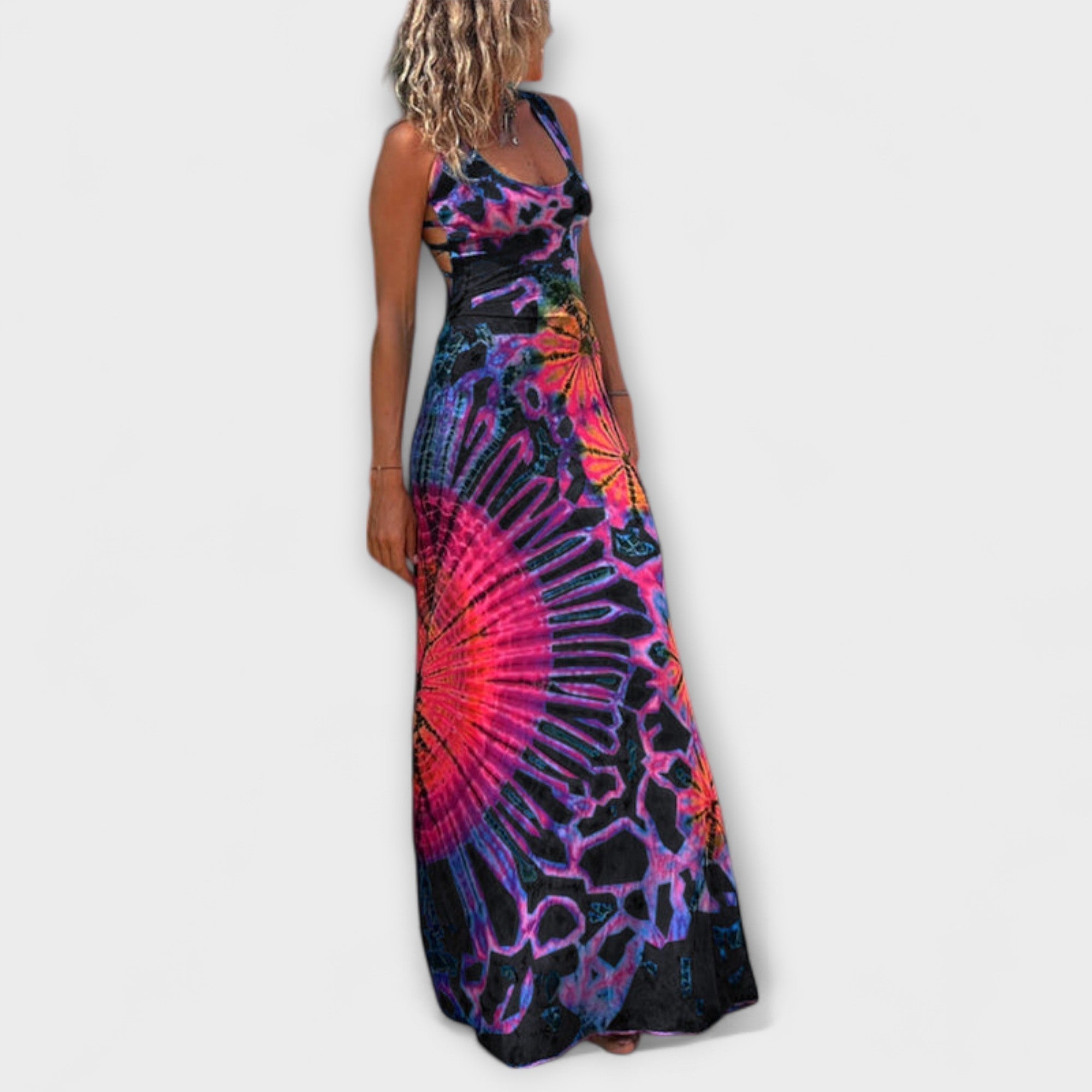 La Bamba Tie-Dye Maxi Dress