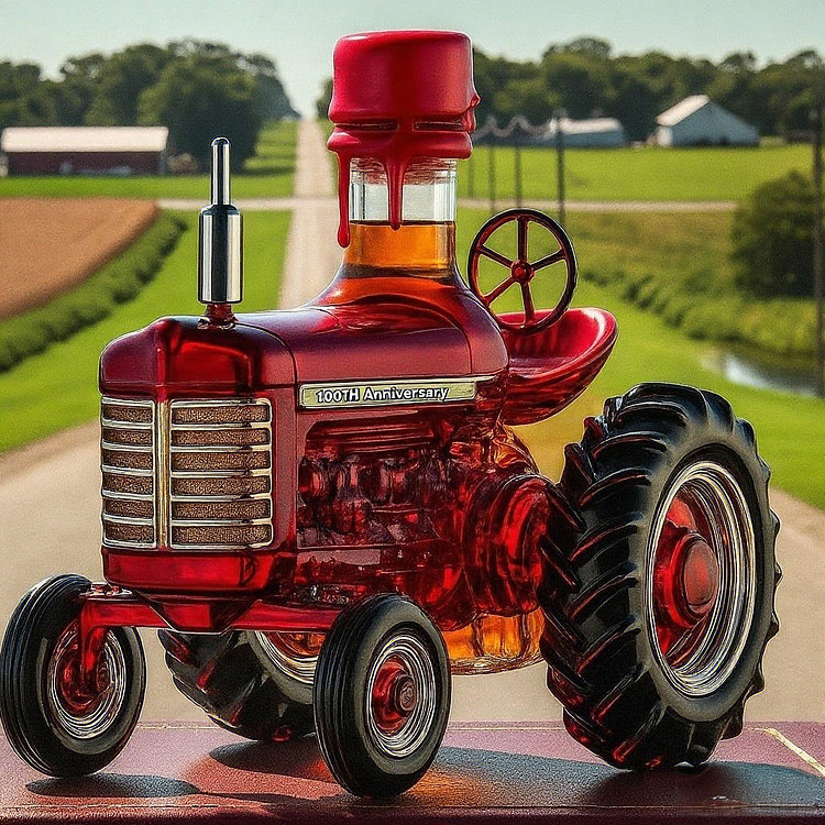 100-Year Farmall Whisky Flask