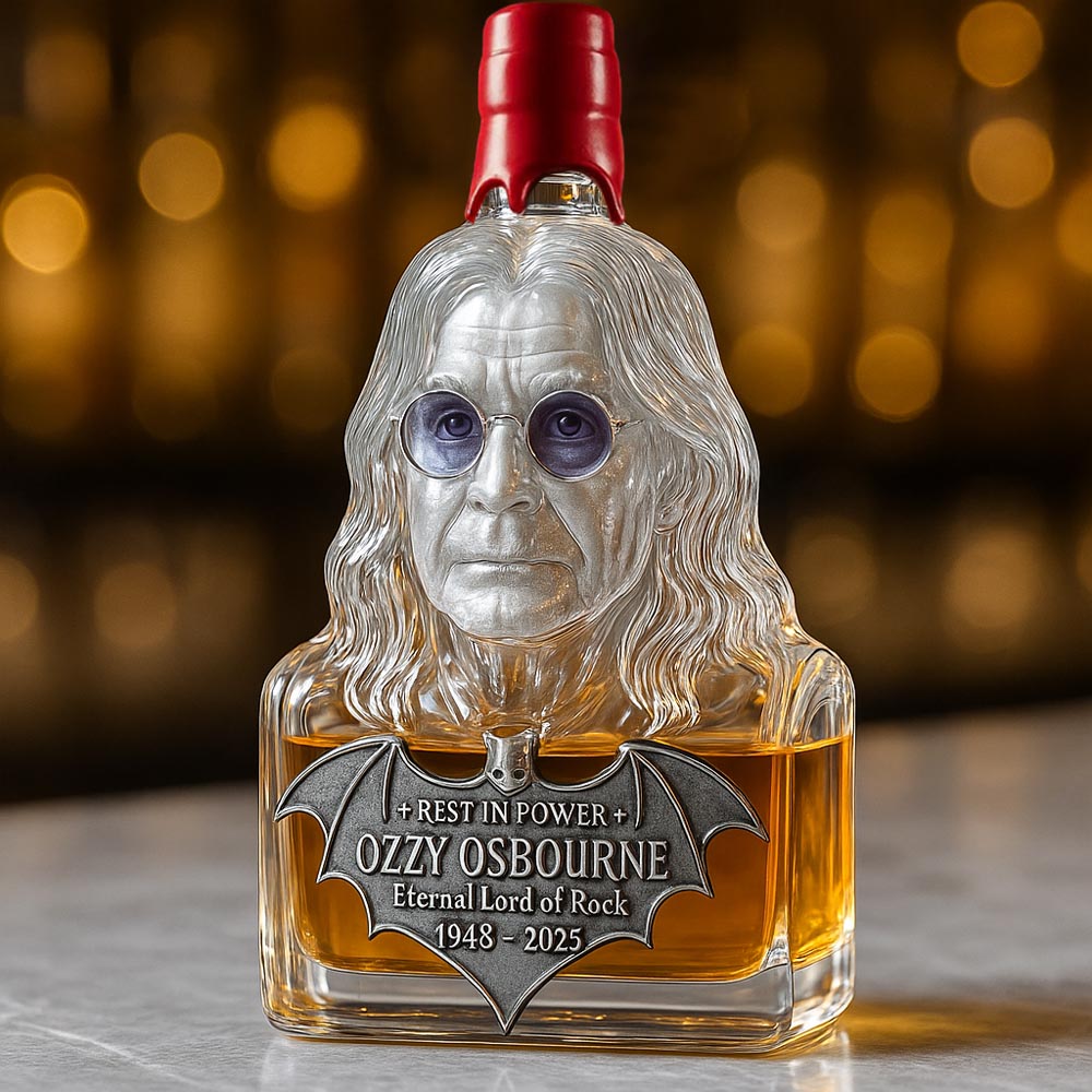 Eternizat i glas — Whiskyglas hyllande Ozzy Osbourne