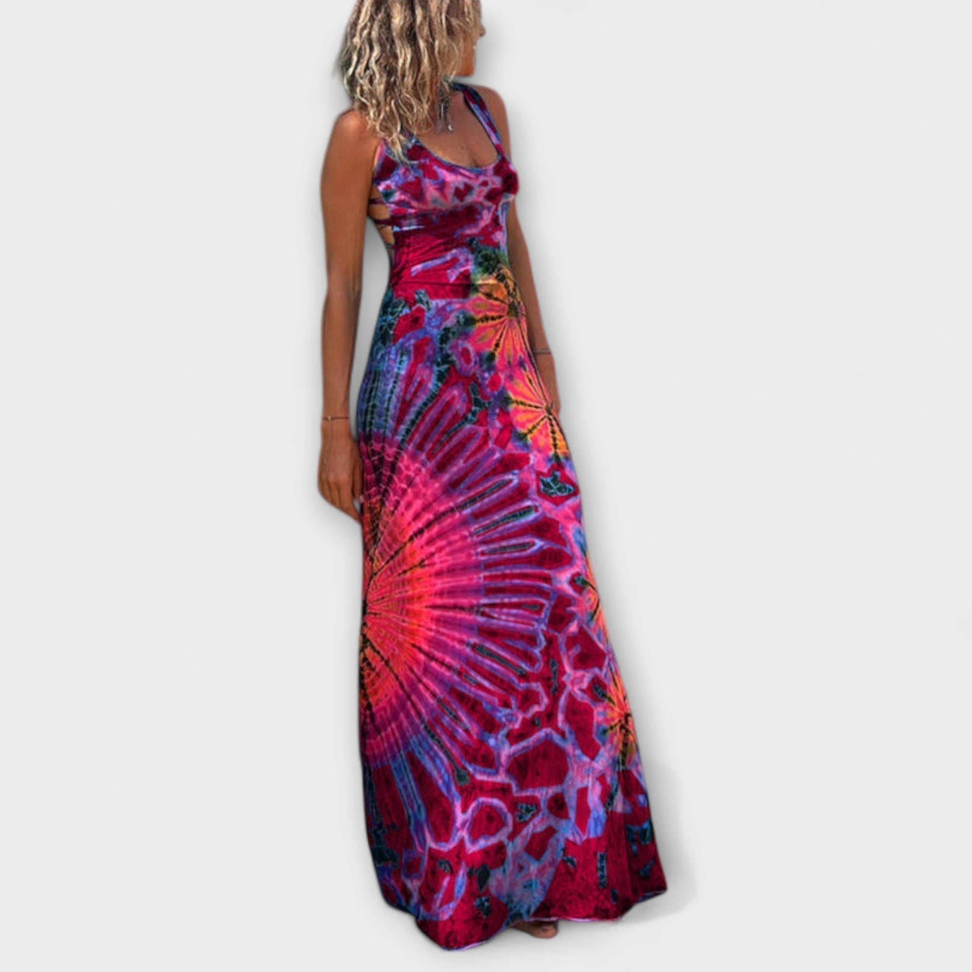La Bamba Tie-Dye Maxi Dress