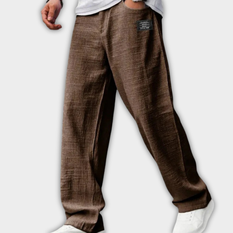 Lätt byxa i regular fit