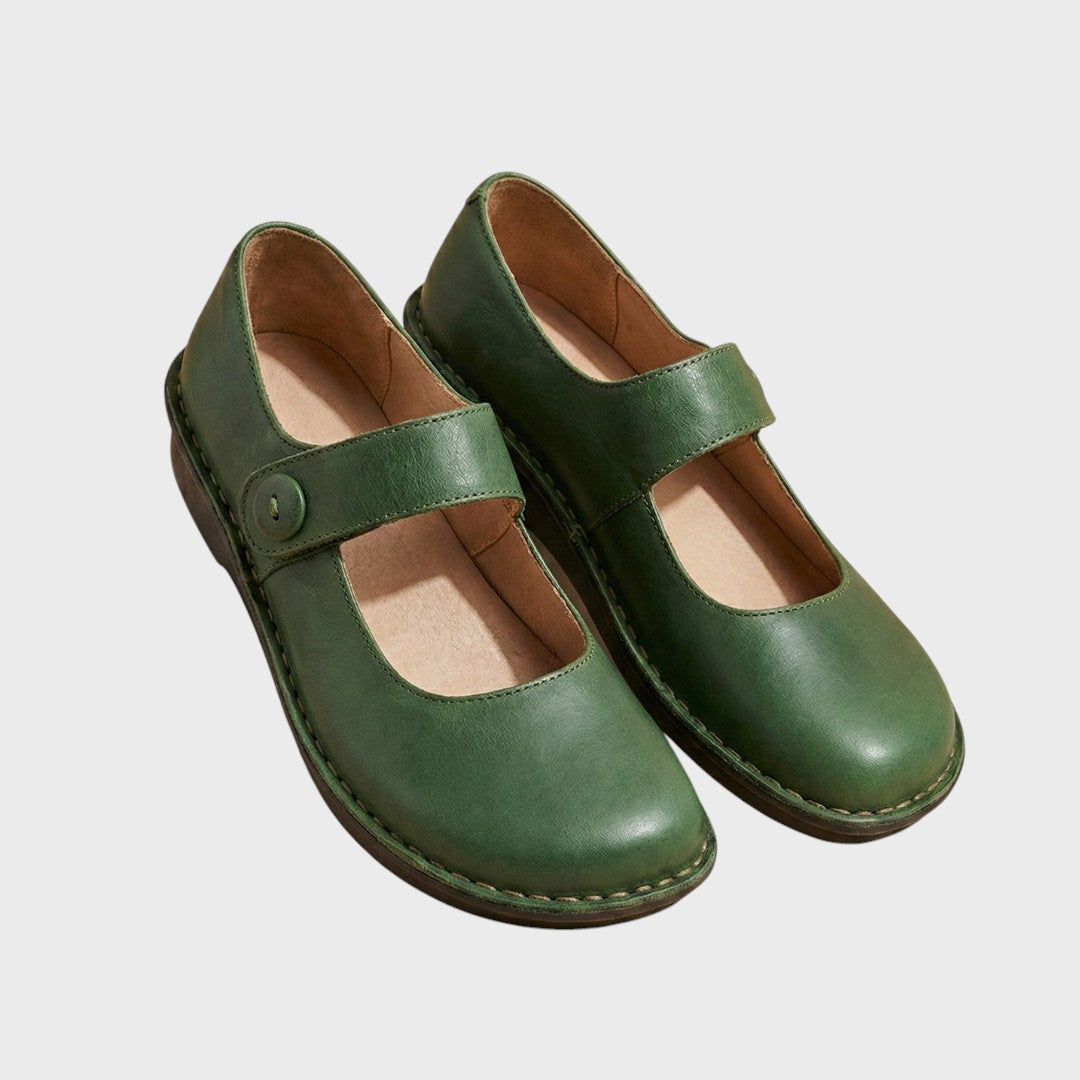 Handgjorda läderskor med tidlös design