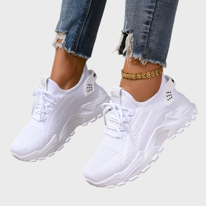Magdaléna Eleganta Ortopediska Sneakers för Dagskomfort