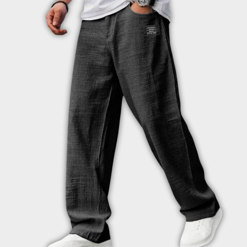Lätt byxa i regular fit
