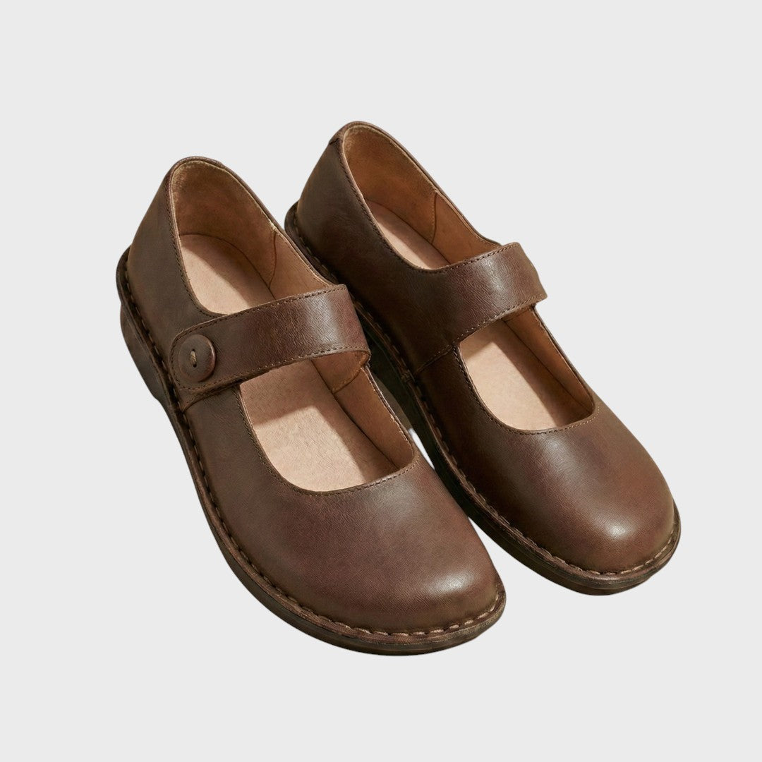 Handgjorda läderskor med tidlös design
