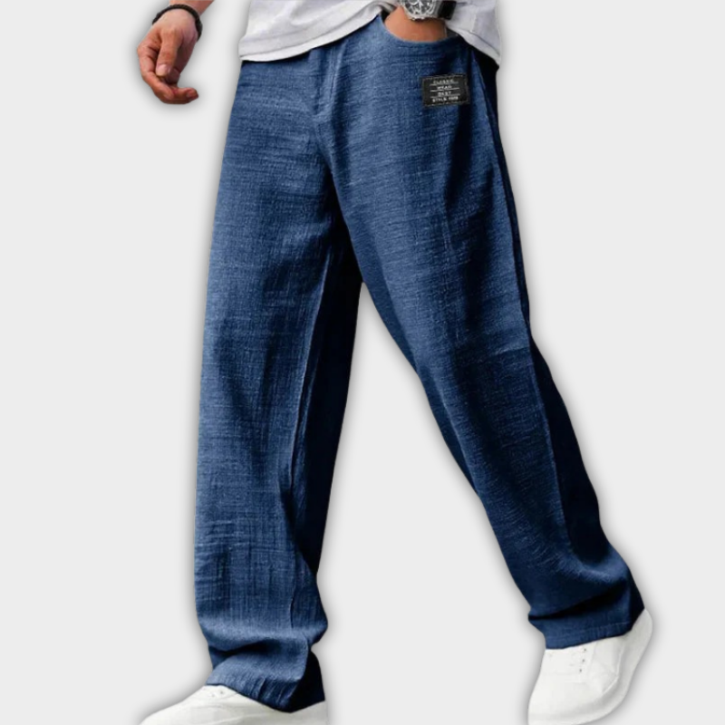 Lätt byxa i regular fit