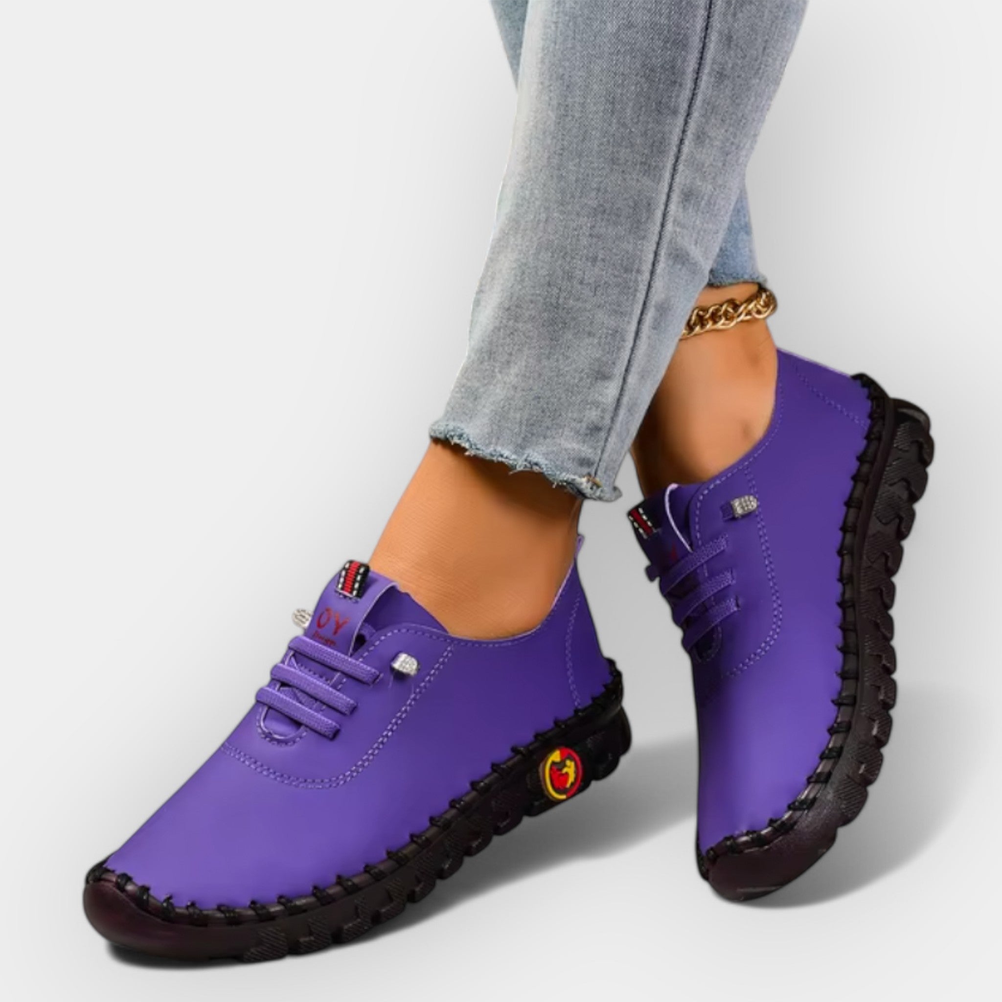 Veronika Ergonomiska Mocasiner med Dämpning från Eleganta