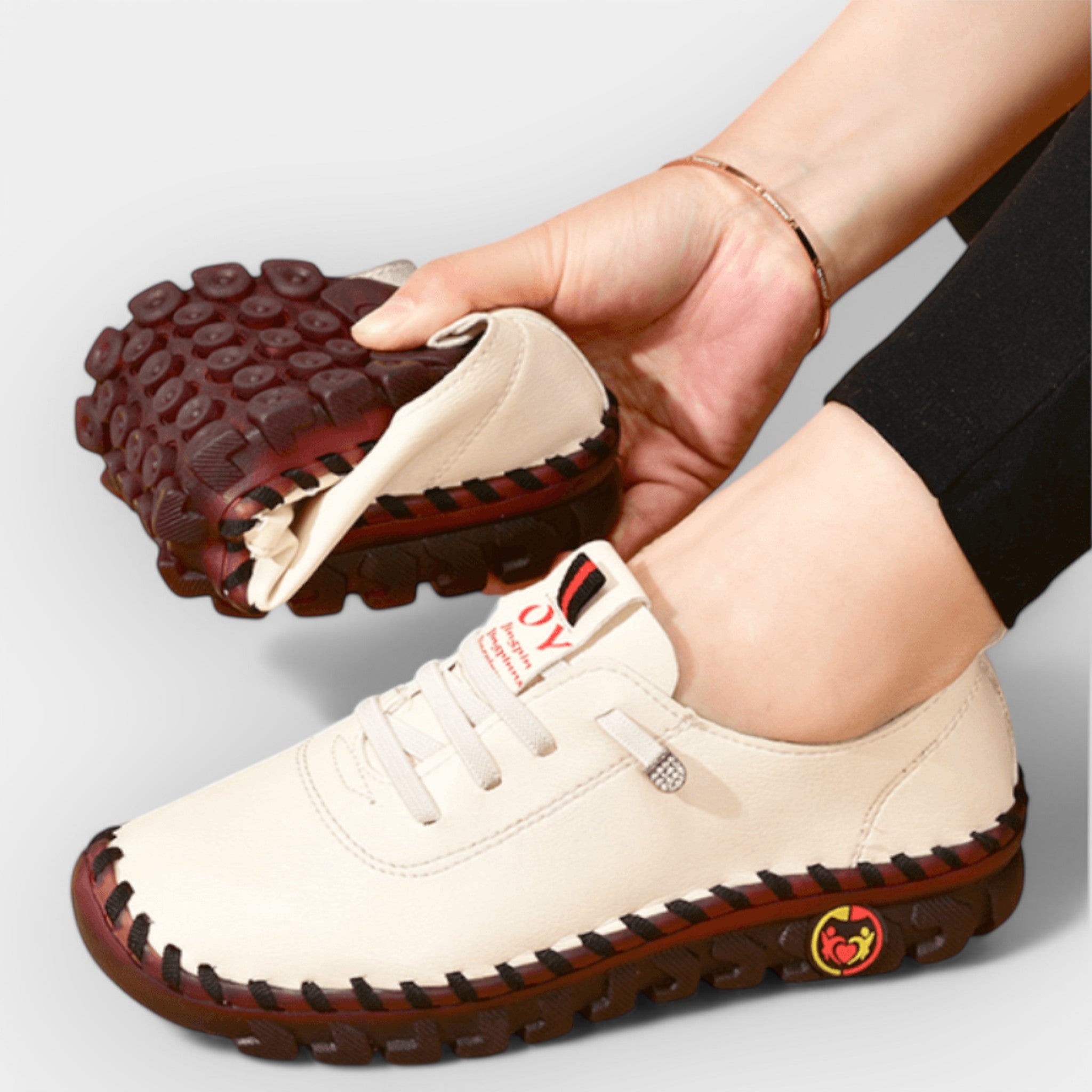 Veronika Ergonomiska Mocasiner med Dämpning från Eleganta