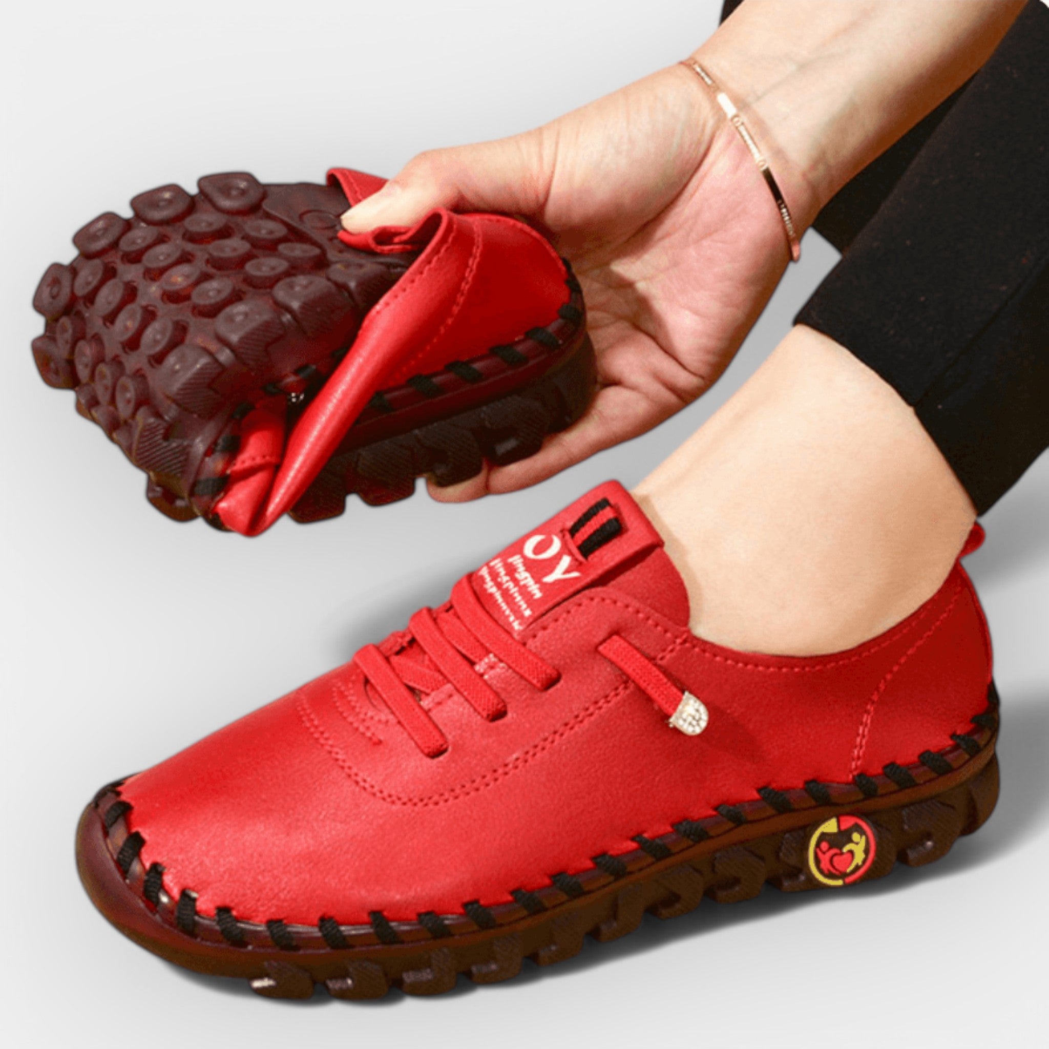 Veronika Ergonomiska Mocasiner med Dämpning från Eleganta