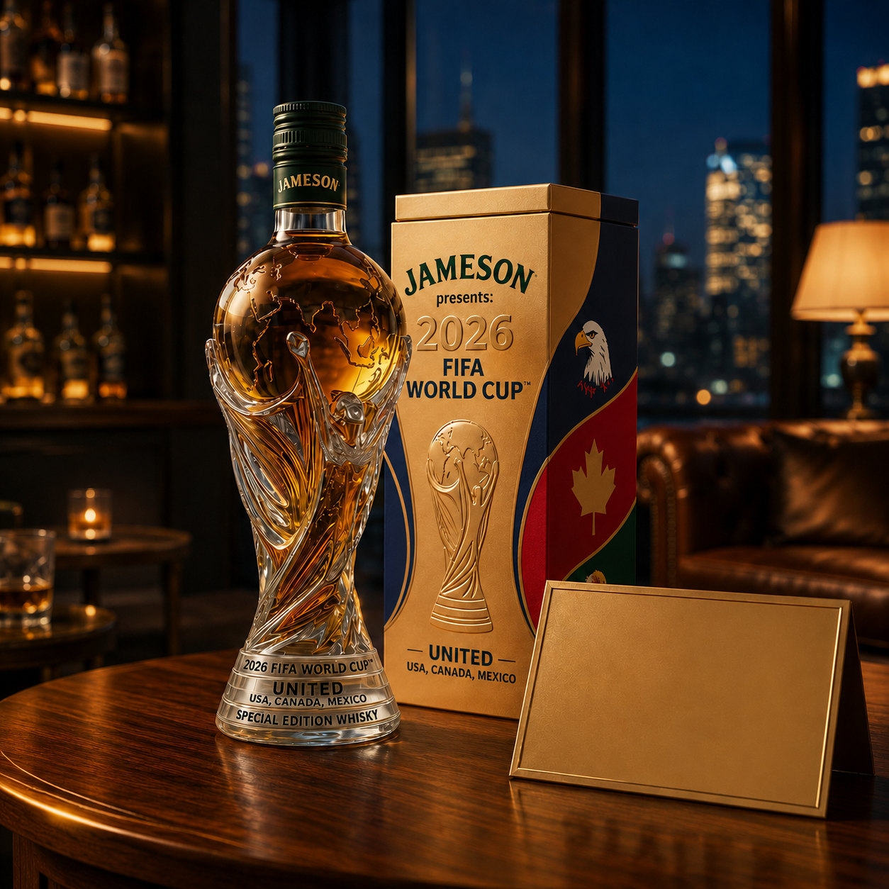 Whiskyflaska - 2026 Världsmästerskapsutgåvan