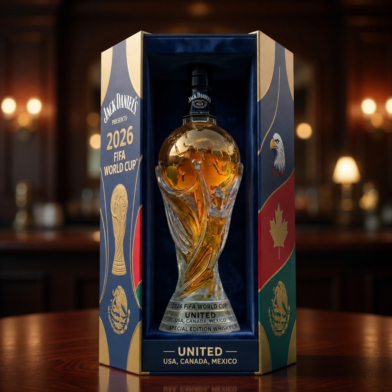 Whiskyflaska - 2026 Världsmästerskapsutgåvan