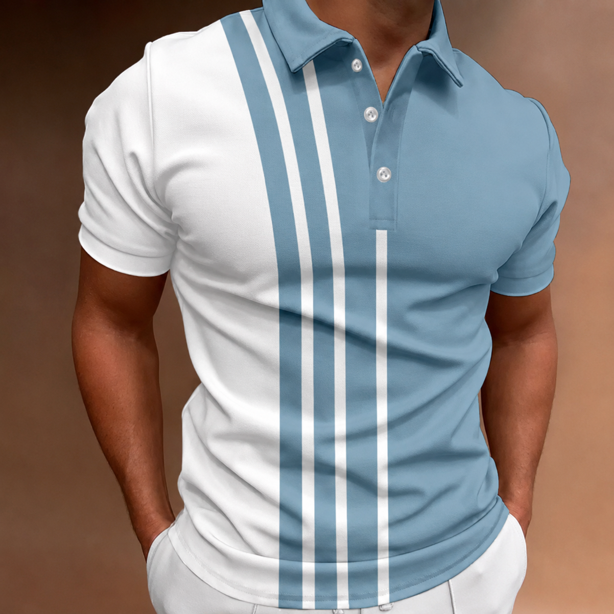 Mason | Elegant Tvåfärgad Polo