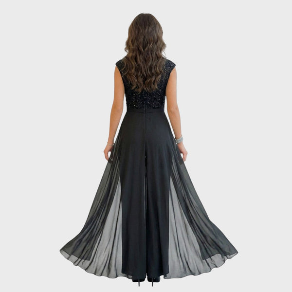 Elegant Jumpsuit med Kjolkänsla