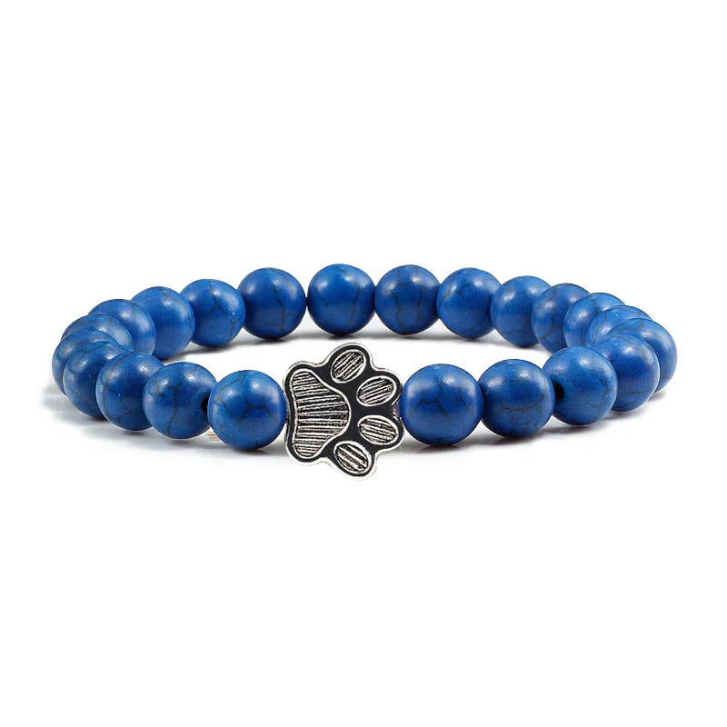 Armband med pärla och avtryck