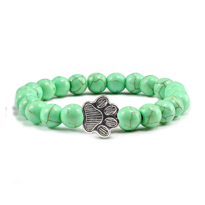 Armband med pärla och avtryck