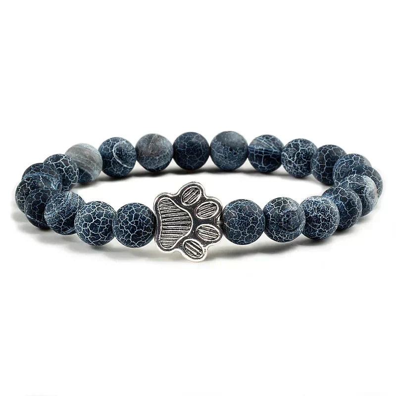 Armband med pärla och avtryck
