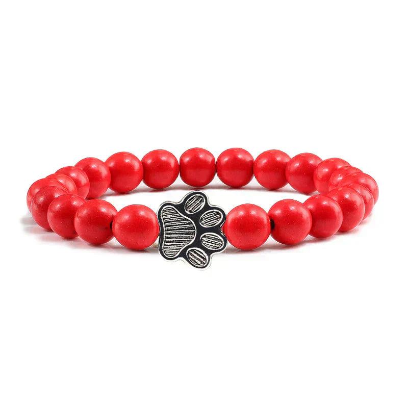 Armband med pärla och avtryck