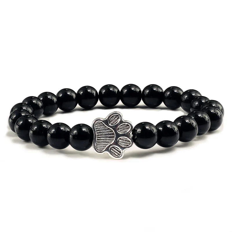 Armband med pärla och avtryck