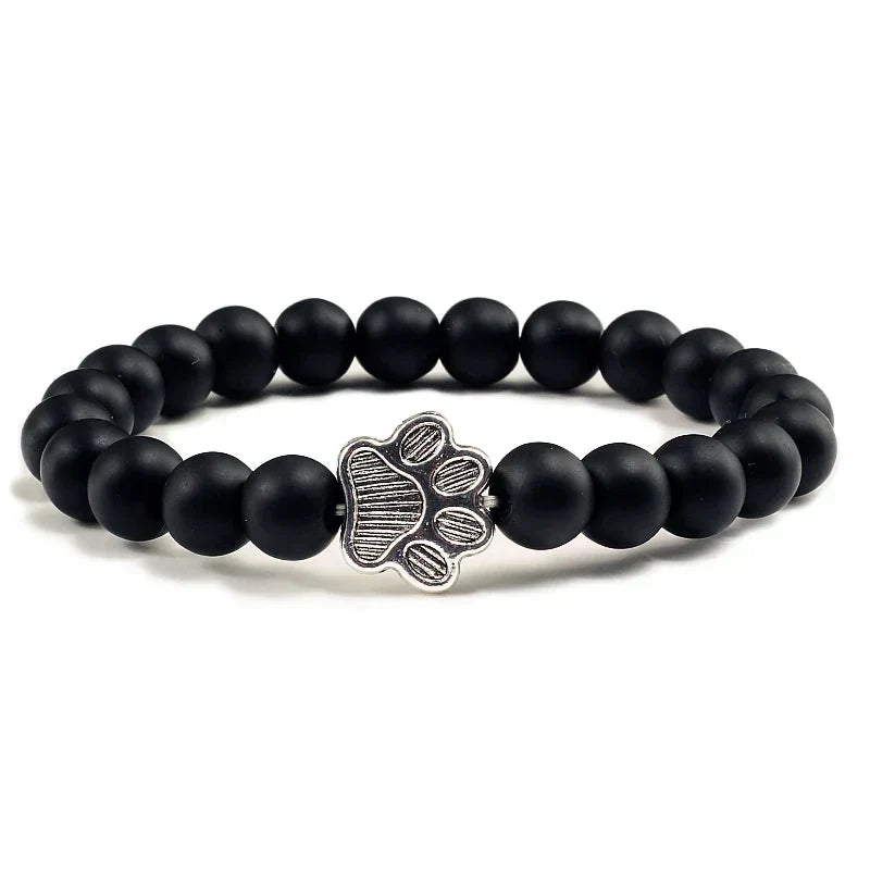 Armband med pärla och avtryck