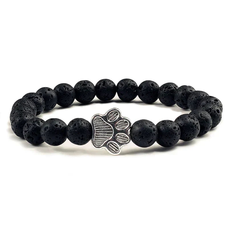 Armband med pärla och avtryck