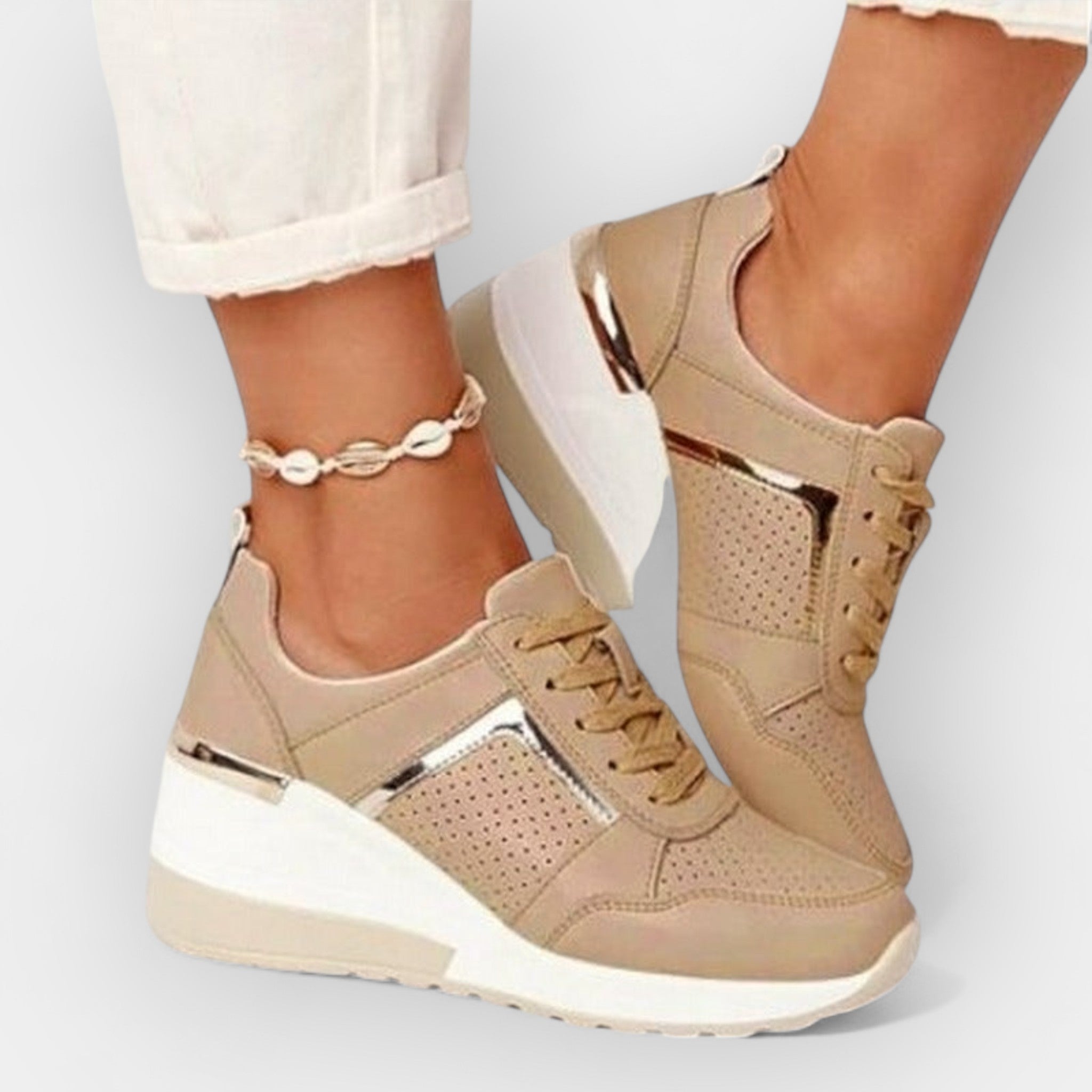 Sára Elegant Ergonomiska Sneakers för Dagligt Bruk