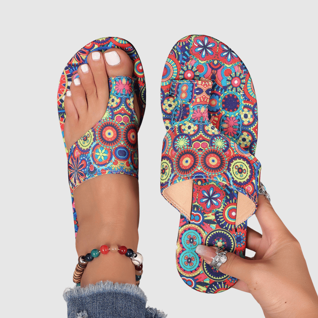 Emmaline - Retro Ortopedic Sandals