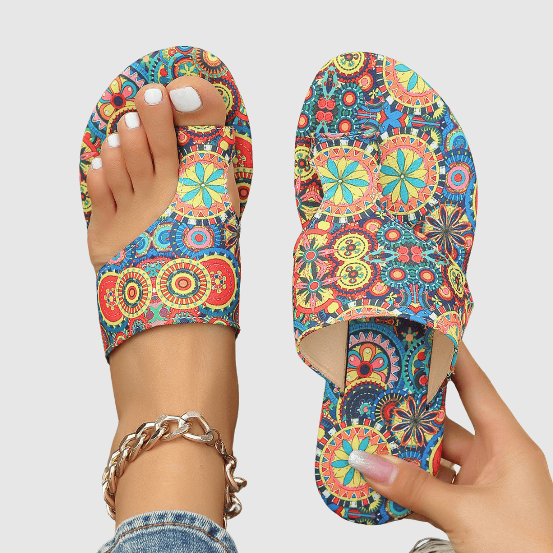 Emmaline - Retro Ortopedic Sandals