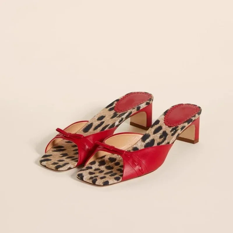 Vinetta Check-In Slip-On Mules