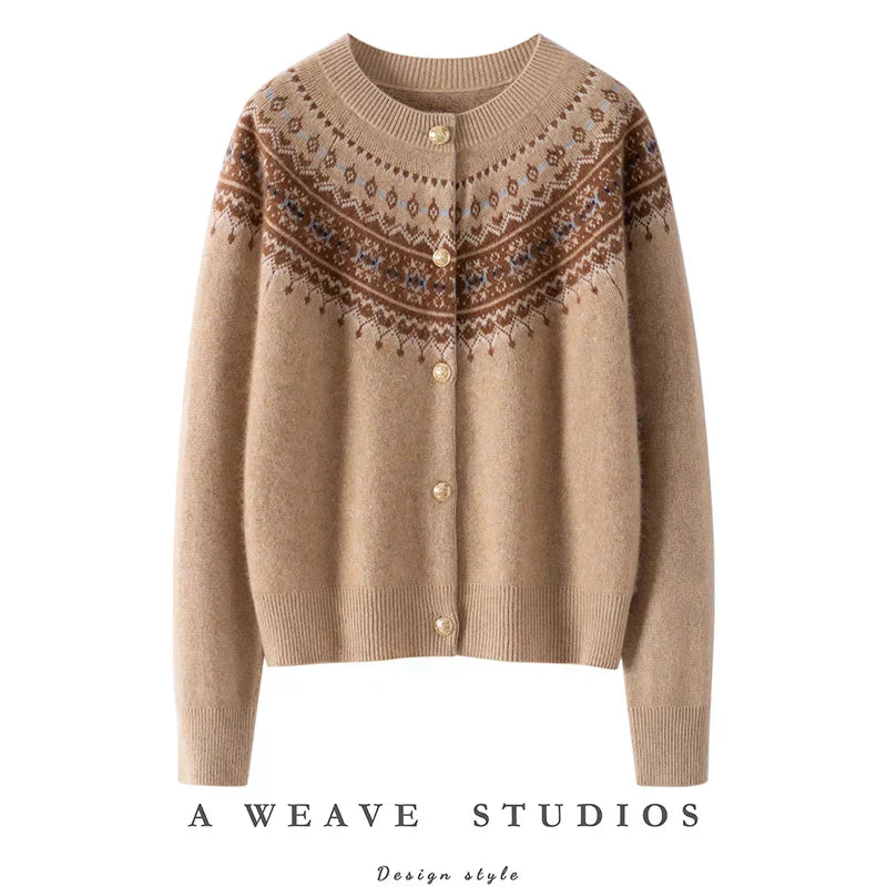 Faircrest Kashmir Knit Cardigan