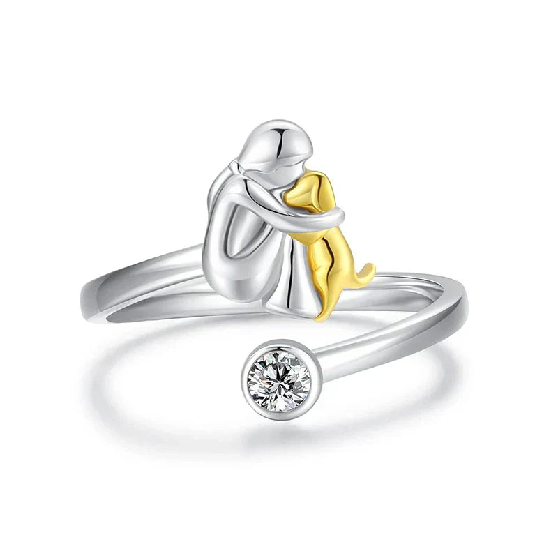 Hundsymbol Ring