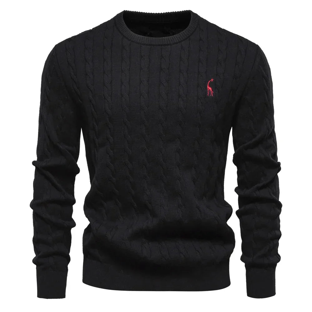 Falkner™ | Stickad modern herrtröja