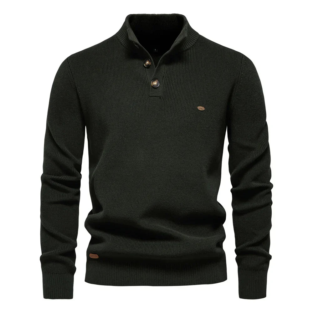 Jäger™ | Herrtröja med knappdesign