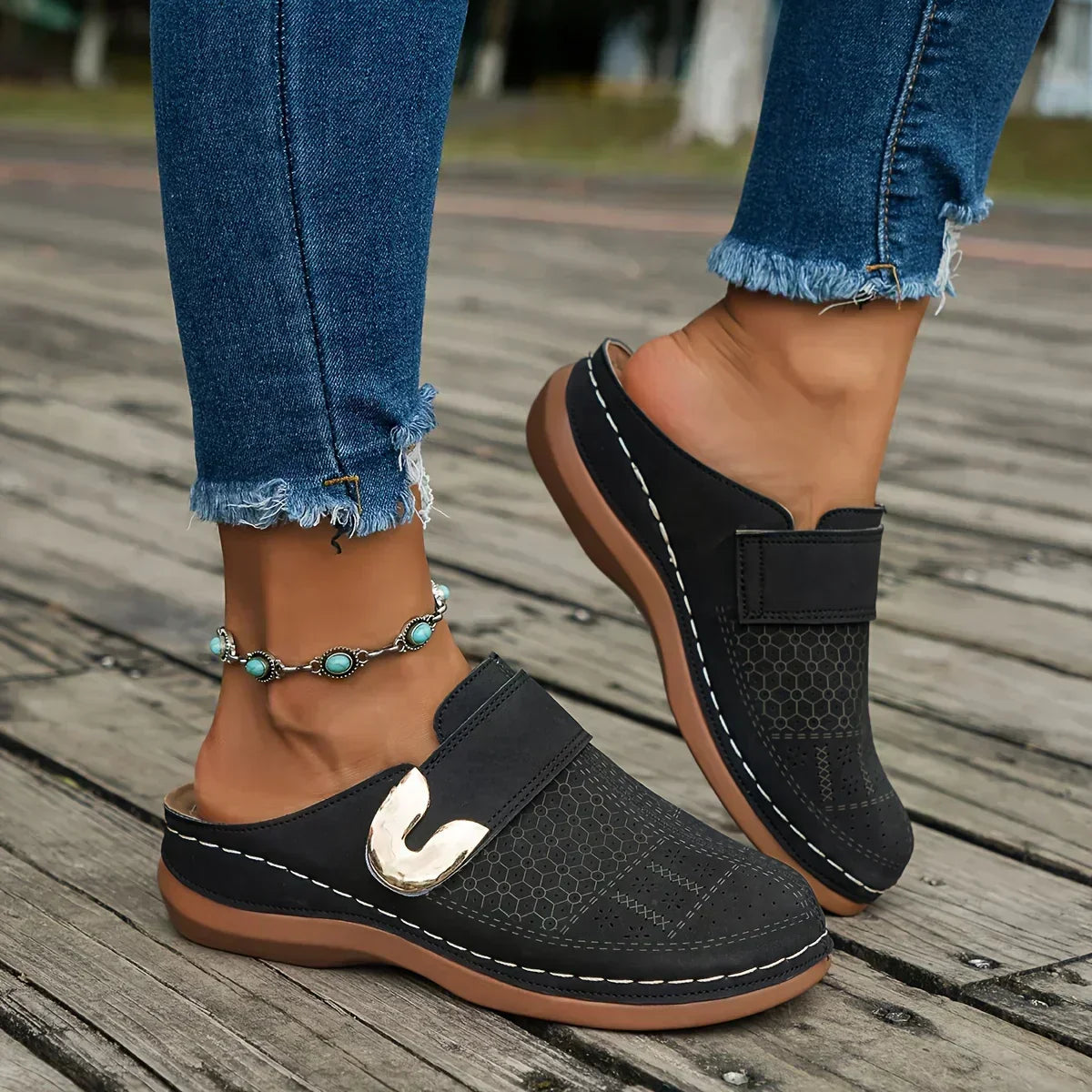 Caprielle™ Eleganta Klacksandaler