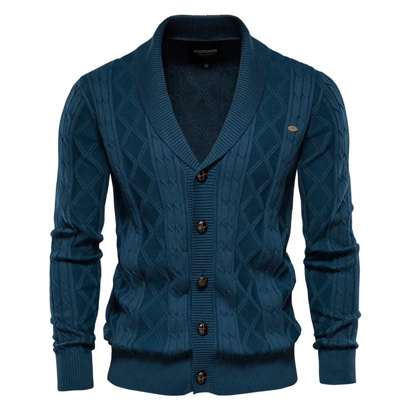 Hartmann™ | Herr Cardigan med Knappar