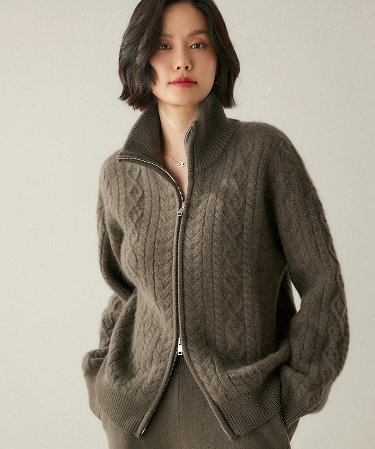 Briarwood Heritage Zip Sweater