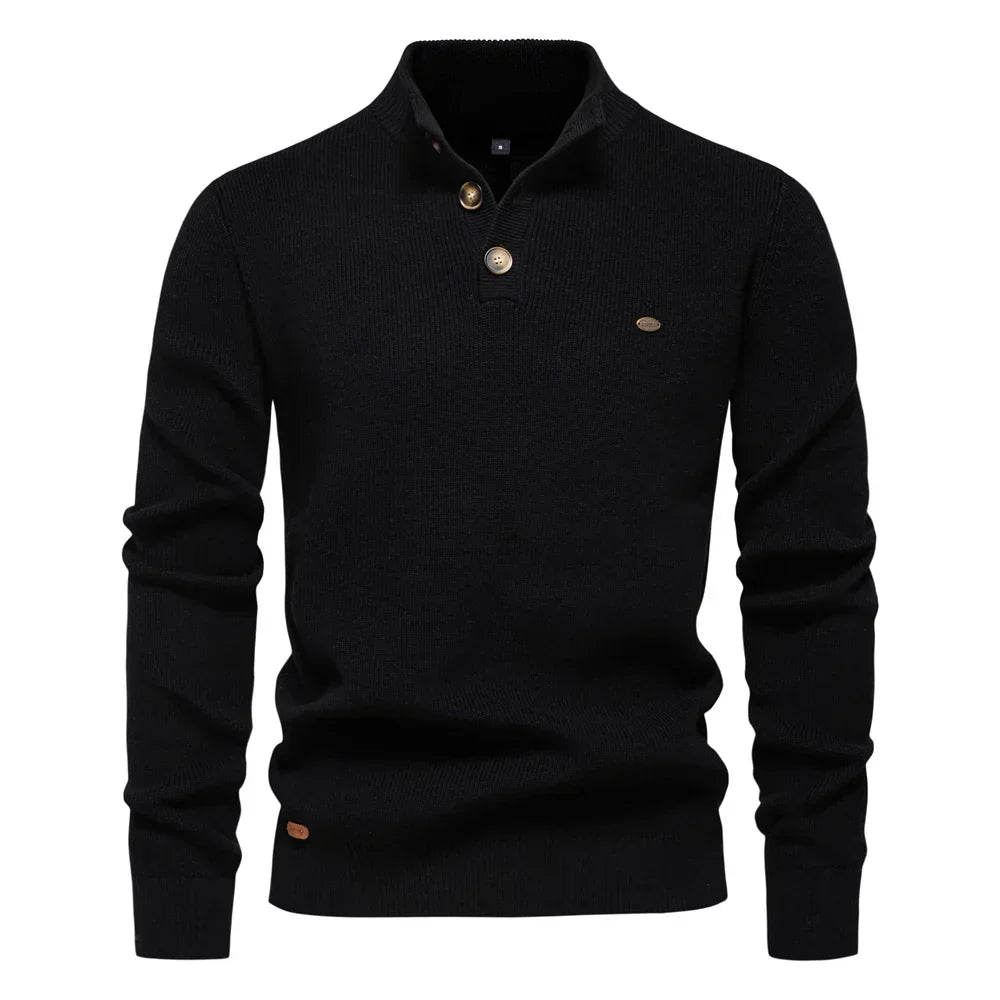 Jäger™ | Herrtröja med knappdesign