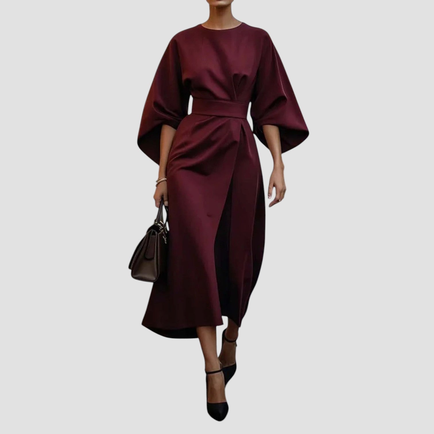 Mirella - Klänning i Elegant Stil