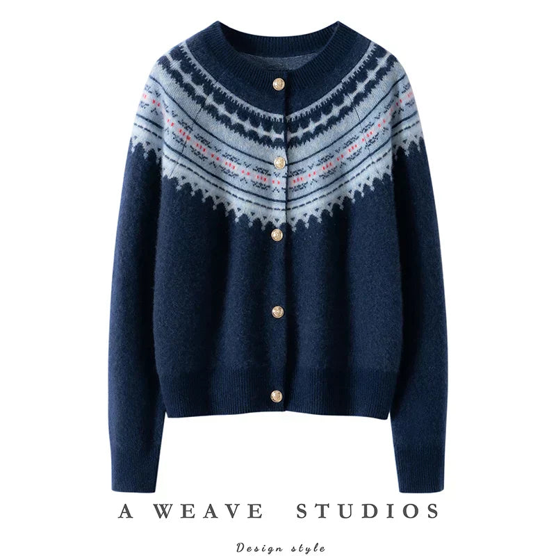 Faircrest Kashmir Knit Cardigan