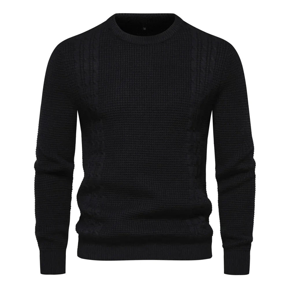 Drechsler™ | Stickad Casual Varm Herrtröja